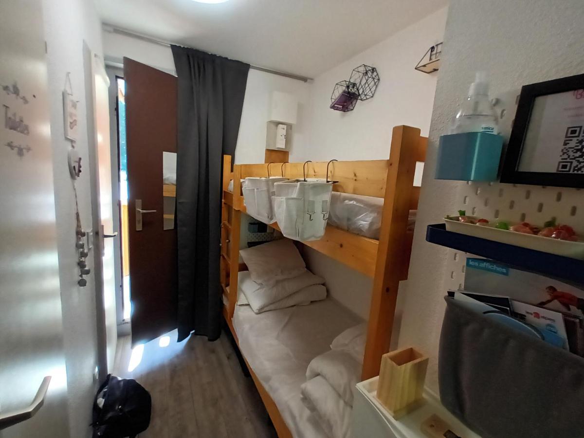 Studio 2 alpes, lumineux plein ouest, balcon, parking, pied piste petite aiguille Les Deux Alpes Extérieur photo