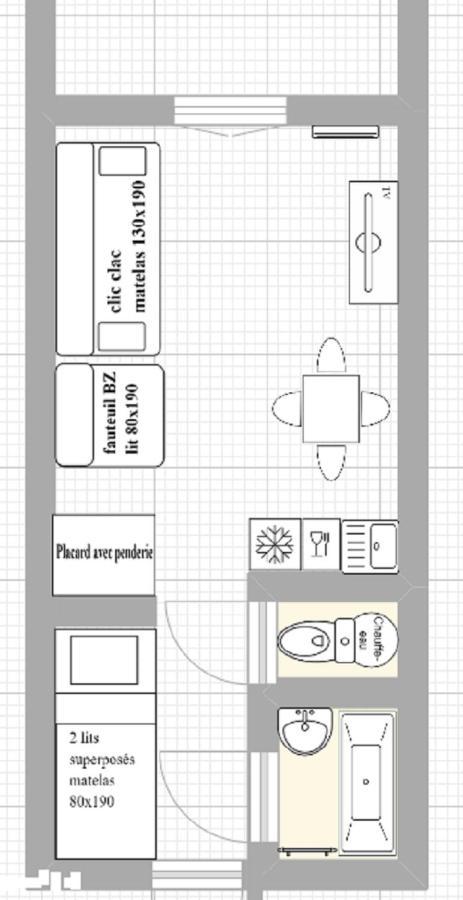 Studio 2 alpes, lumineux plein ouest, balcon, parking, pied piste petite aiguille Les Deux Alpes Extérieur photo